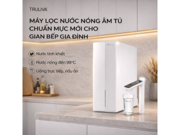 Máy lọc nước đặt gầm TRULIVA RO + Nóng UR61096 Prime